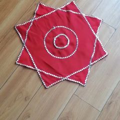 成人东北秧歌麻纱手绢花